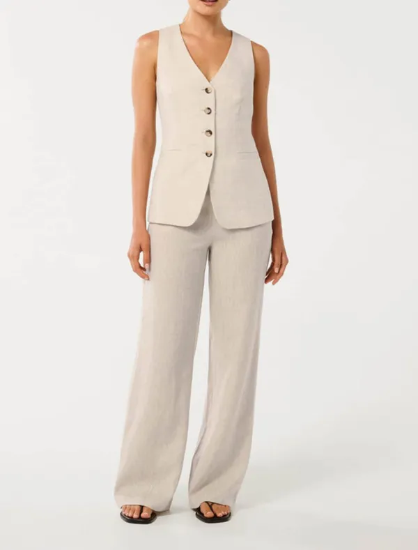 Wide-Leg Pocket Pants