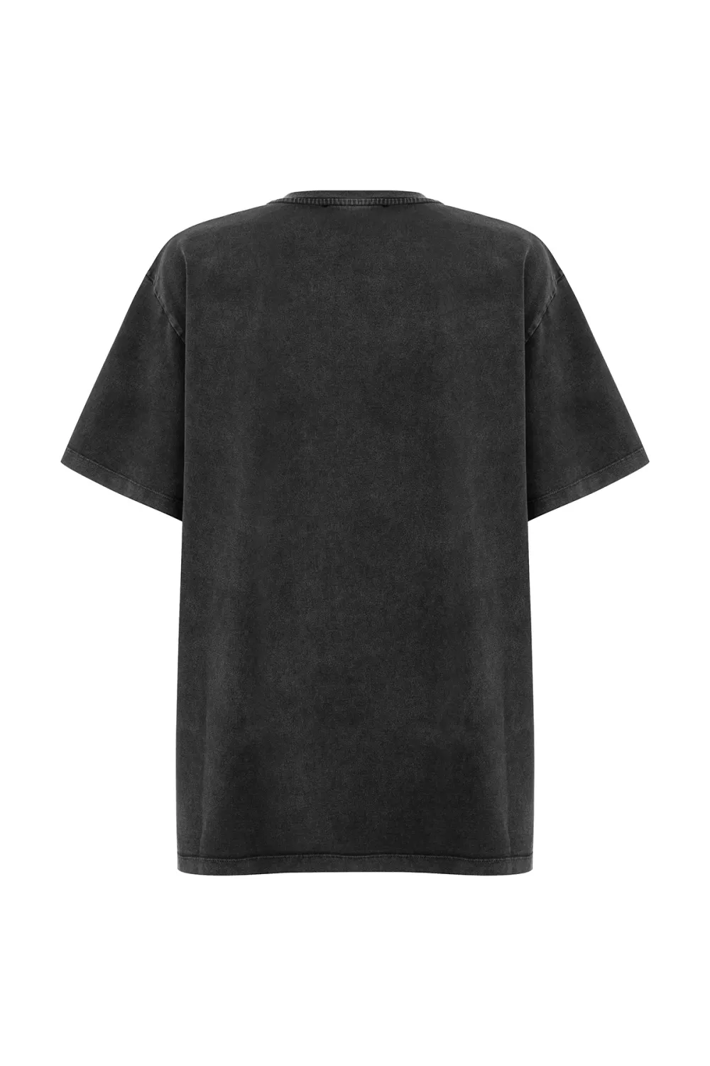 Crew Neck T-Shirt-Grey