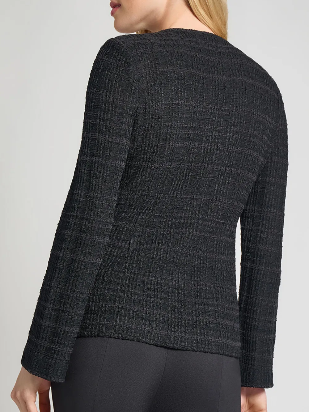 Gemstone Collar Button Down Jacket