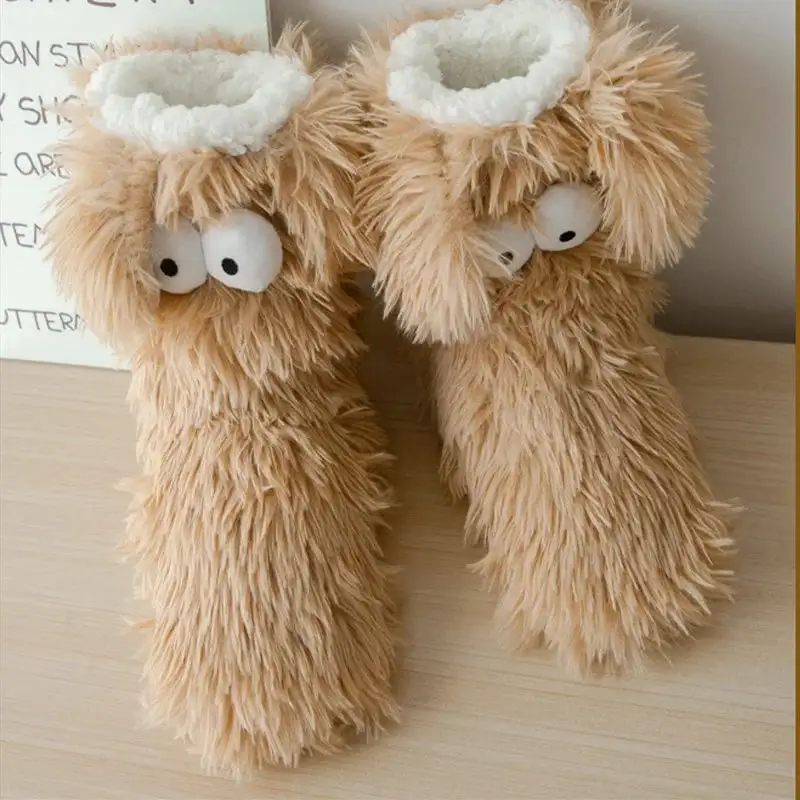 Winter Lamb Wool Floor Socks