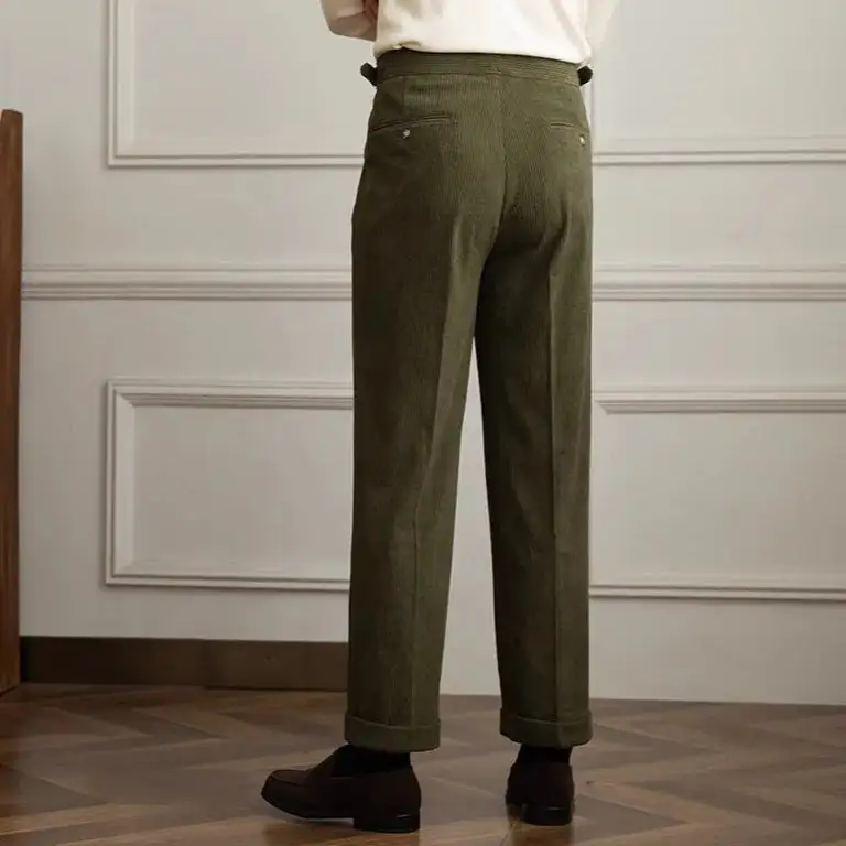 Men's Relaxed Corduroy Casual Trousers