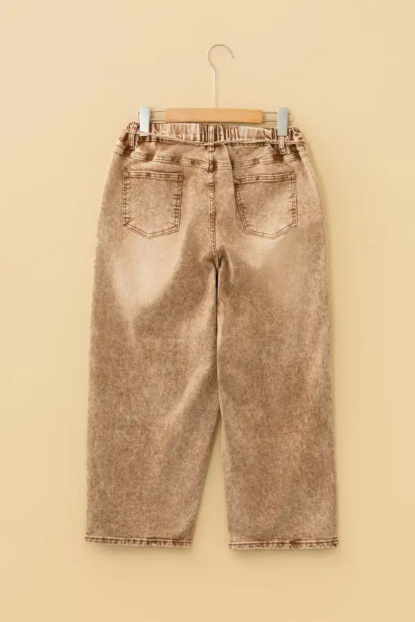 Barrel Smoke Acid Fit with Waist Jeans