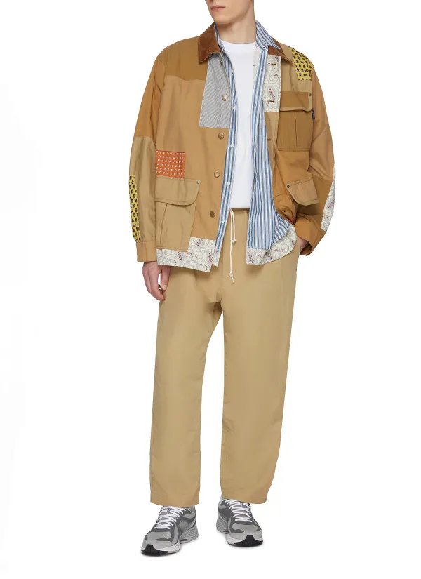 Casual Daily Soft Loose Comfortable Beige Pants