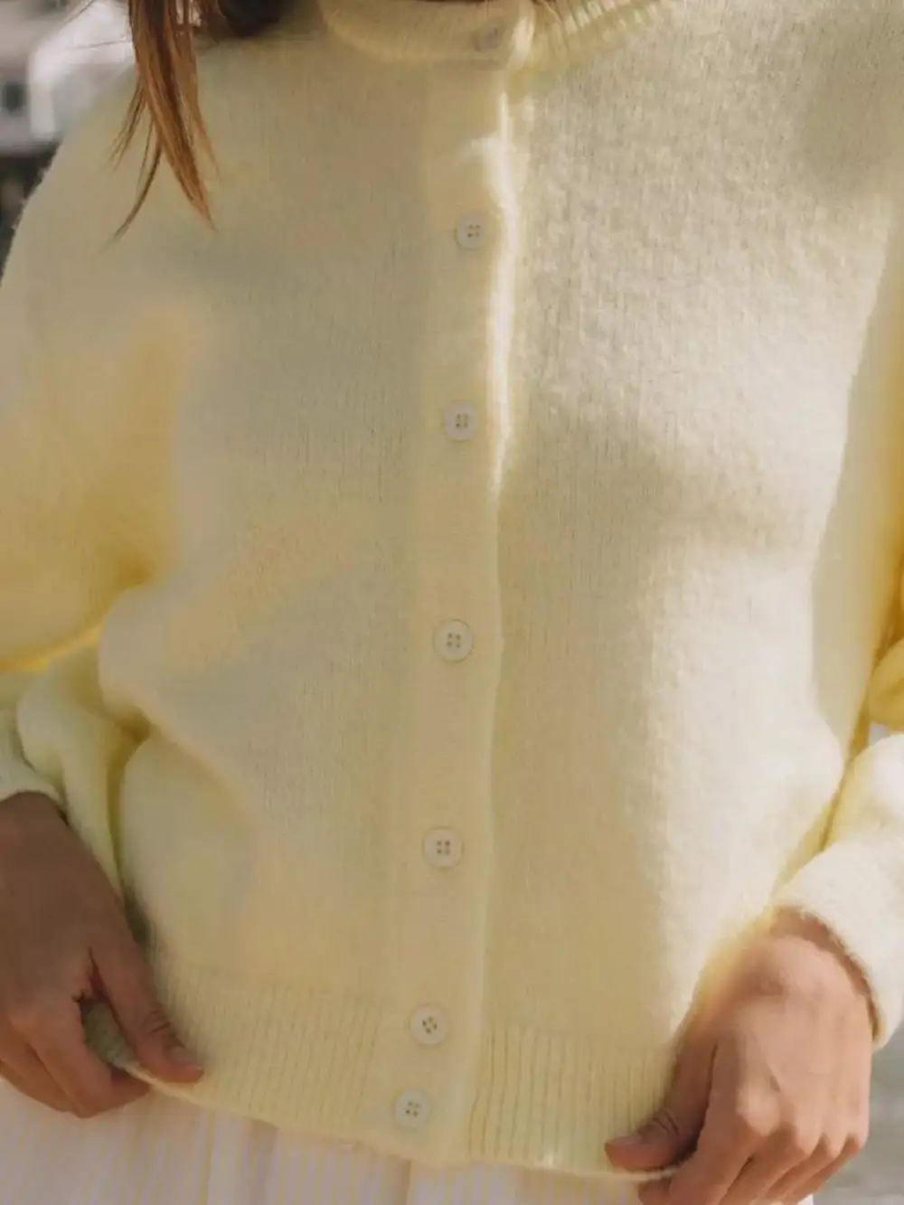 Soft Button Down Knit Cardigan