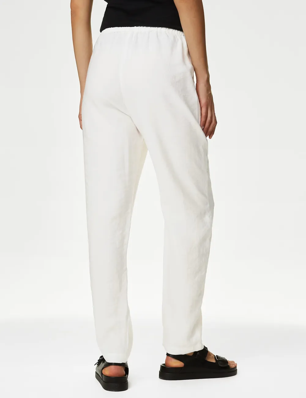Casual Cuffed Cotton Joggers