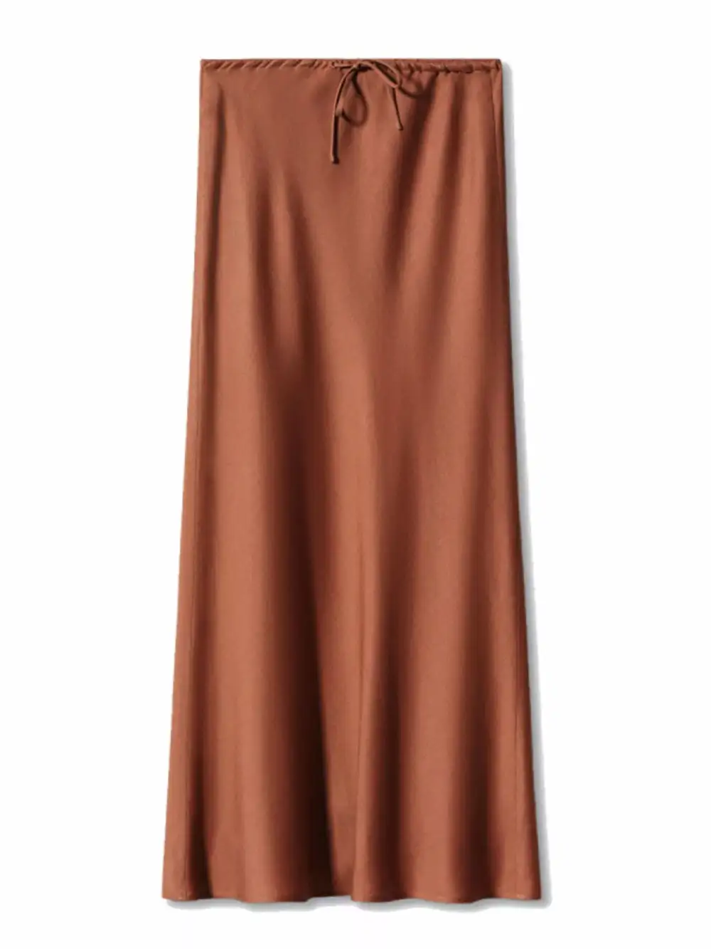 Satin Belle Midi Skirt
