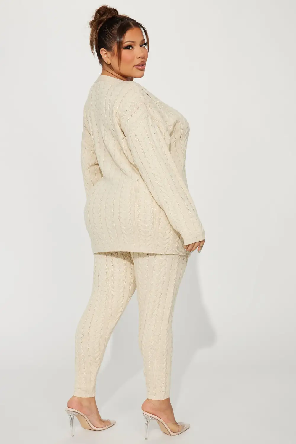 Keeley Sweater Pant Set - Cream