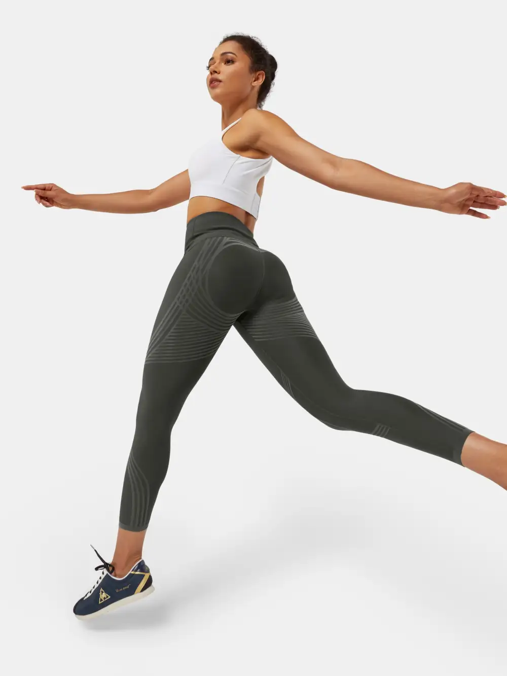 Body Sculpt 7/8 Leggings (Reversible Wear)