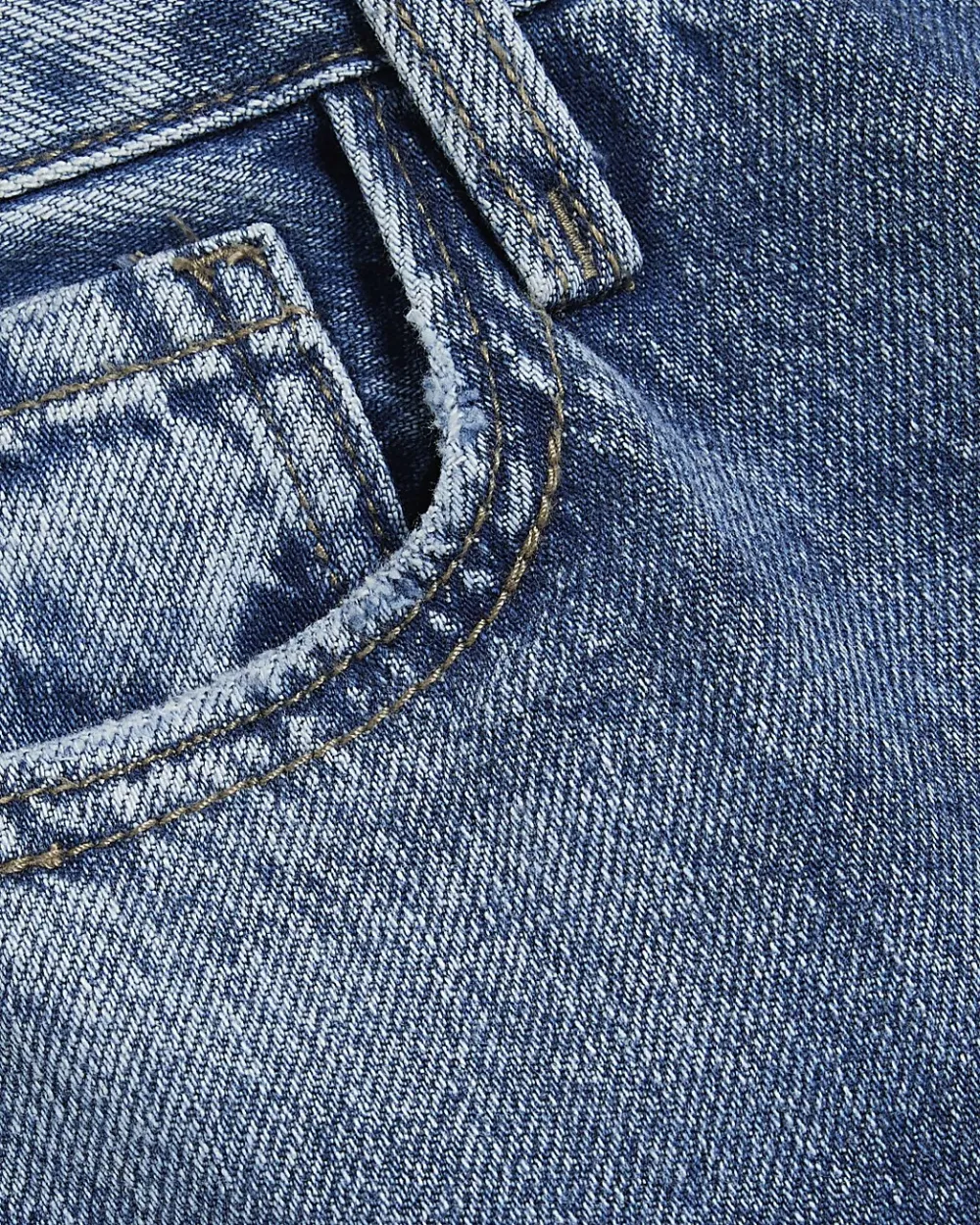 Pure Cotton Multi-Pocket Practical Versatile Jeans