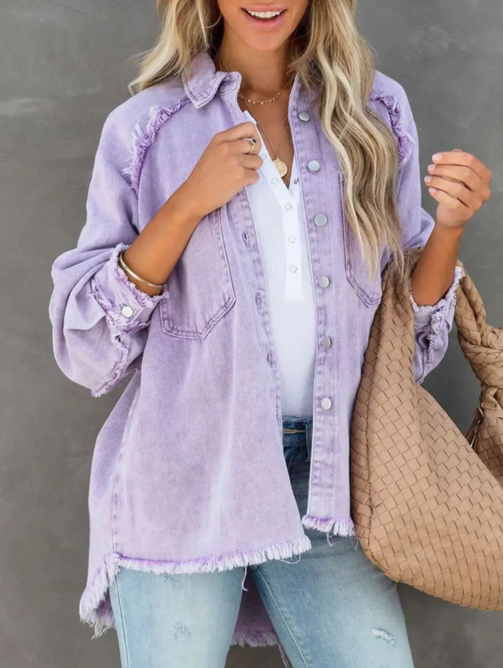Denim Patchwork Shirt