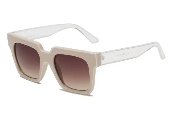 Retro Square Oversized Modern Profile Sunglasses