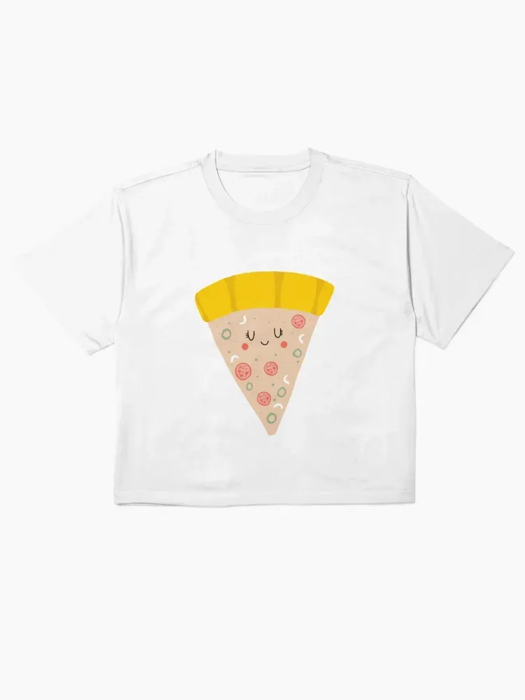 Cute Pizza Printed Women's Short Sleeved T-Shirt