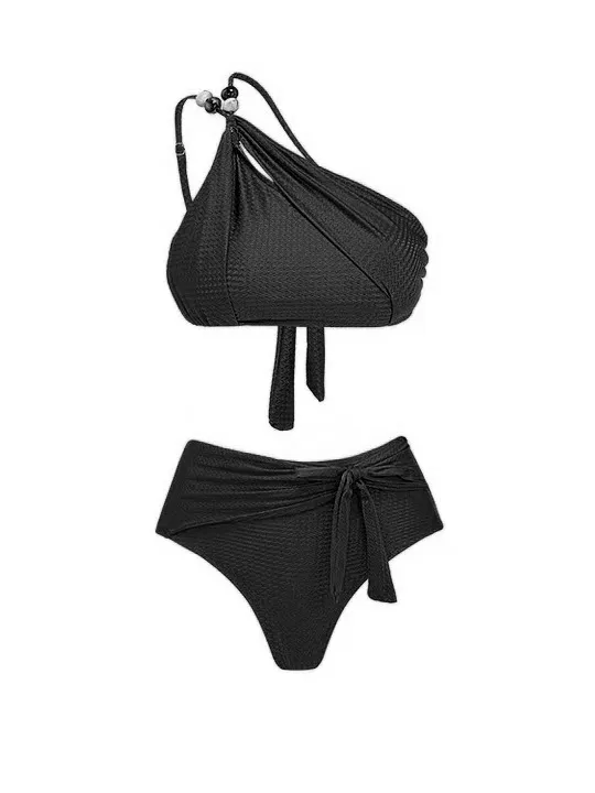 Beaded Detail Bikini Set