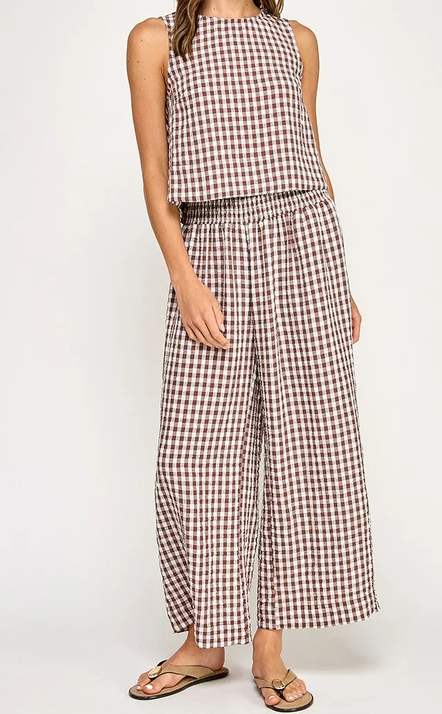 Structured Essential Pants Set