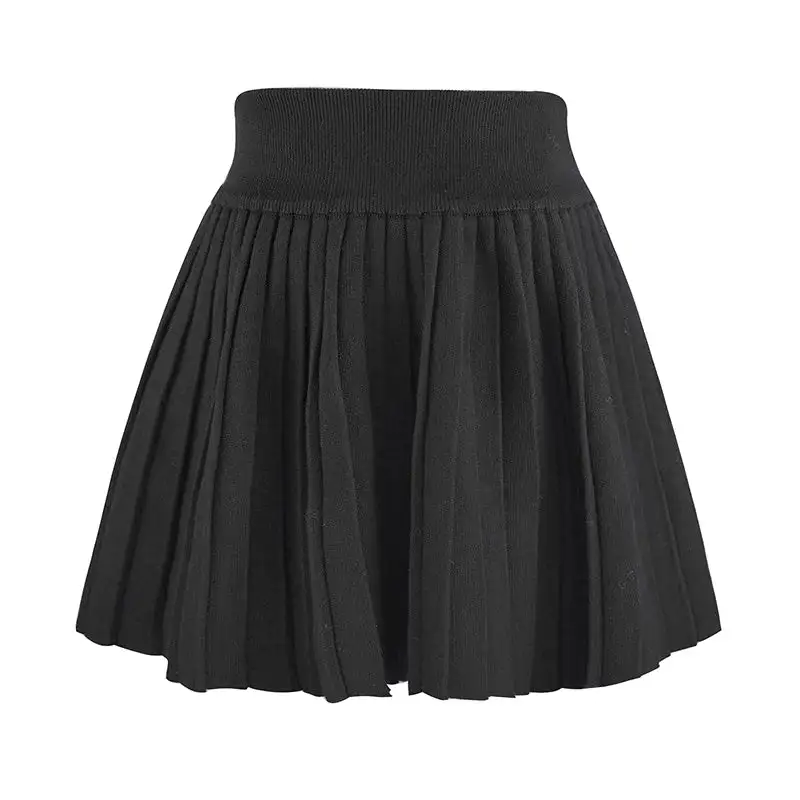Airy Polished Everyday Casual Knit Skirt