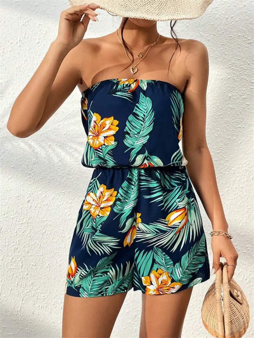 Everyday Strapless Jumpsuit Romper