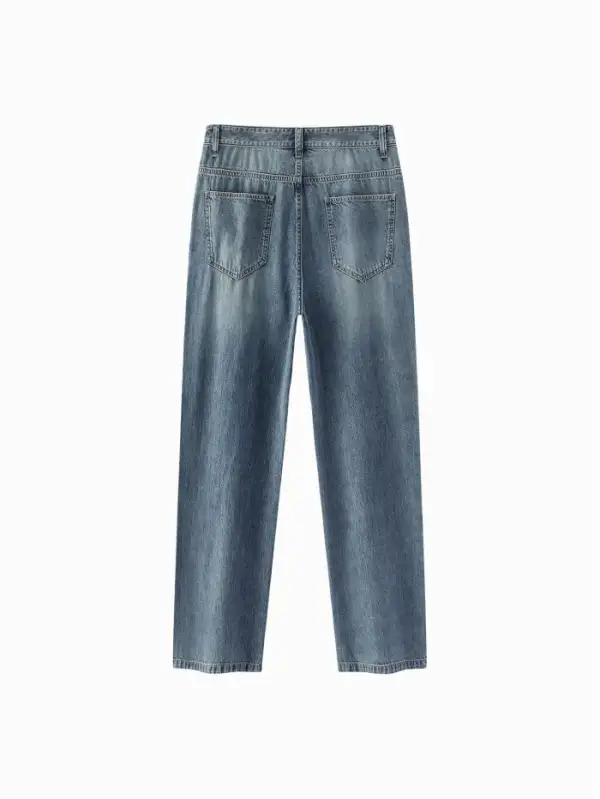 Men's Denim Straight Denim Pants
