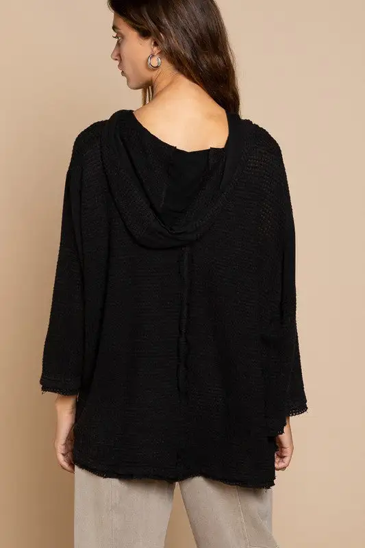 Kelley Brynn Oversized Bell Sleeve Fit Sweater Top | URBAN ECHO SHOP