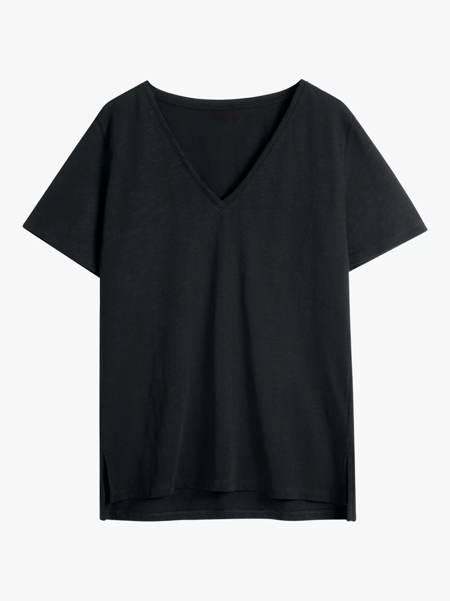 Kali Cotton Slub V-Neck T-Shirt