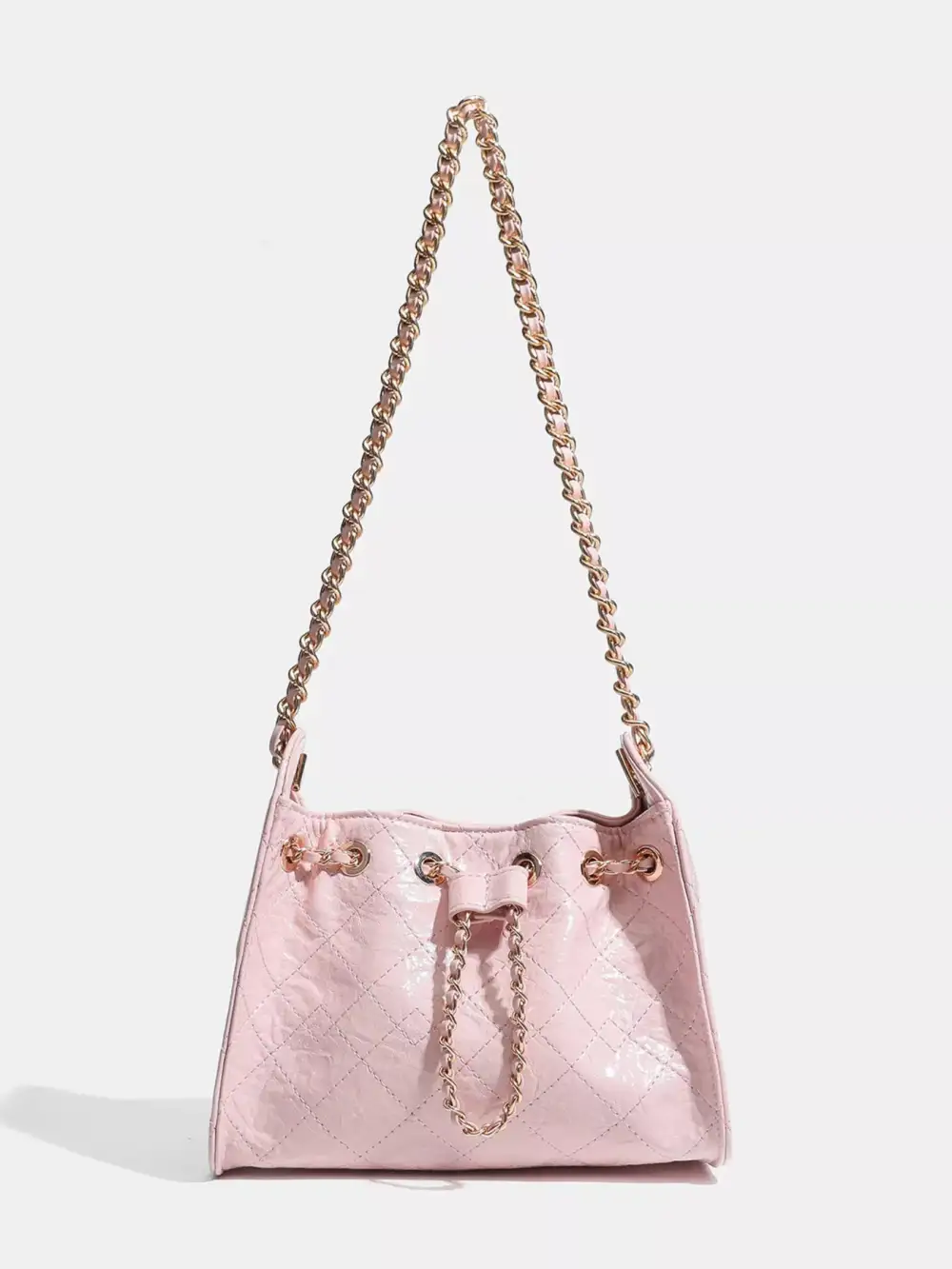 Quilted Chain Crossbody Bag