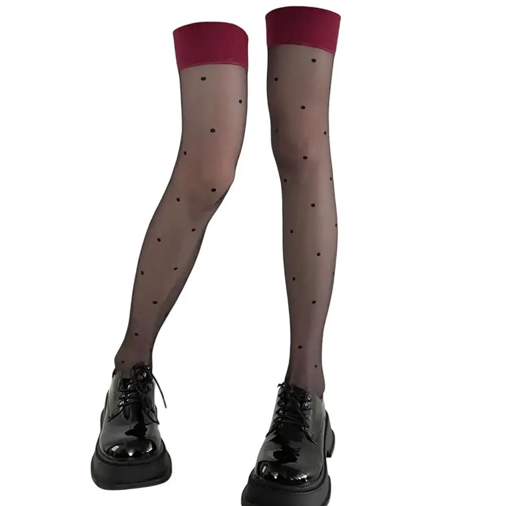 Polka Dot Sheer Stockings