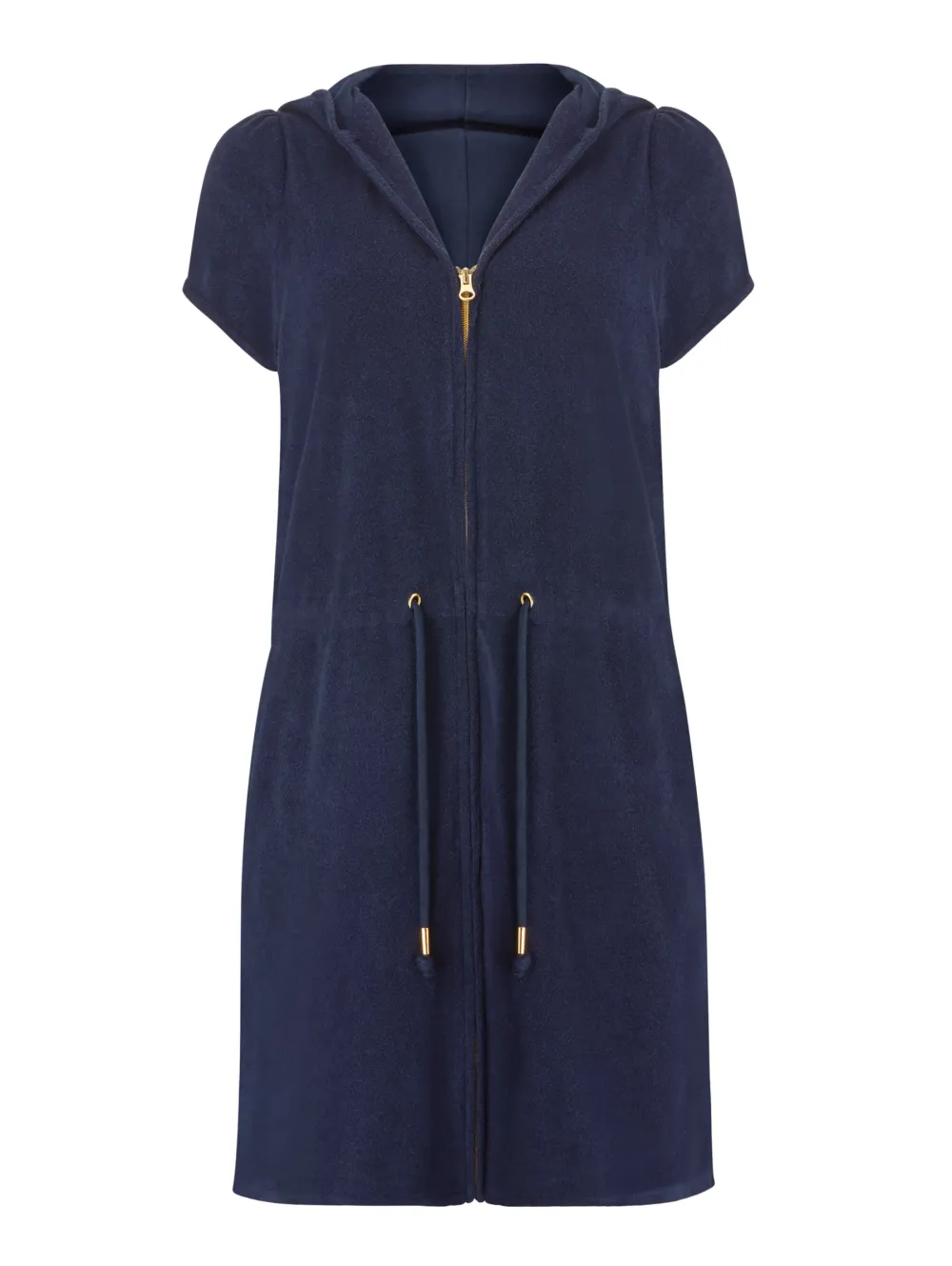 Zip Towelling Dress