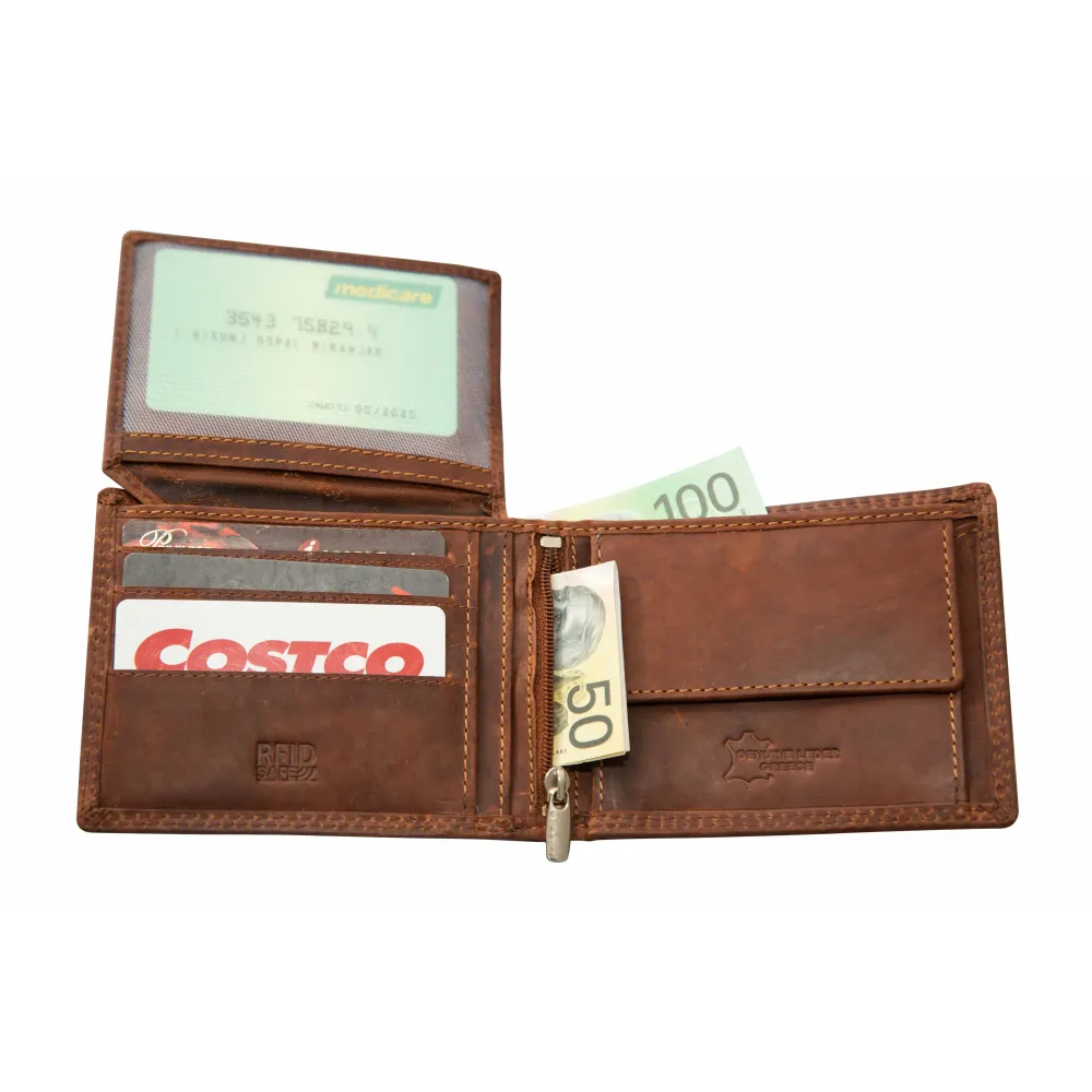 Everyday Pocket Leather Wallet