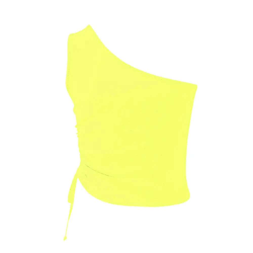 One Shoulder Tie Detail Cami