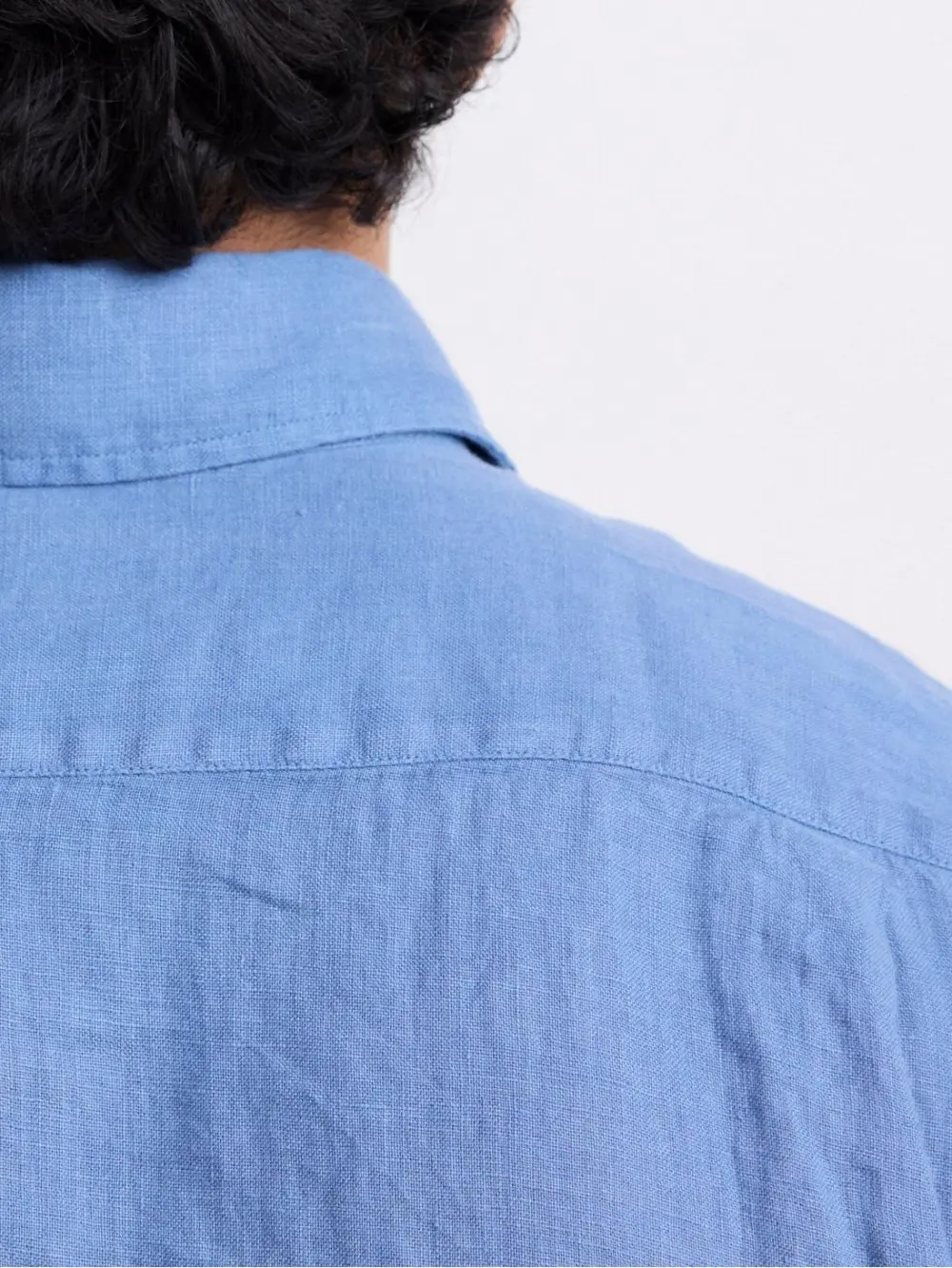 Casual Soft And Comfortable Denim Blue Shirt