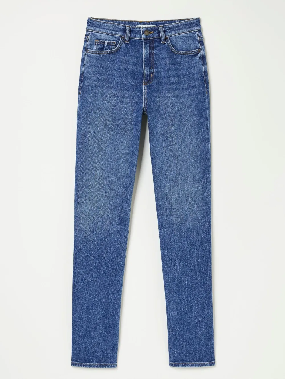 Carmel Blue Denim Comfort Straight Jeans