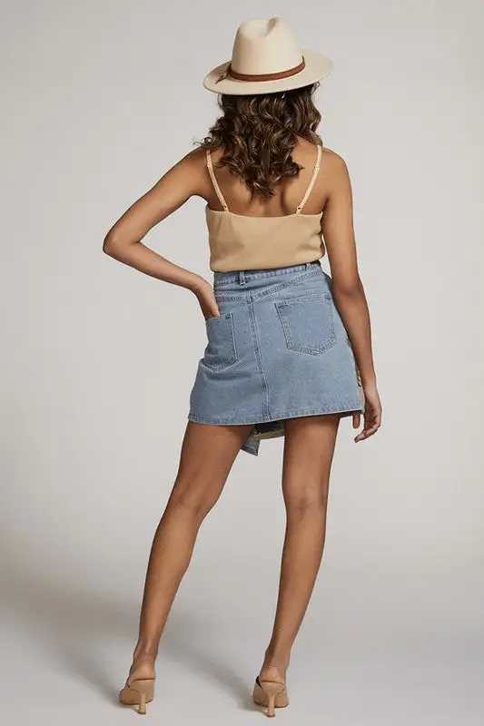 Denim Casual So Category Skirt