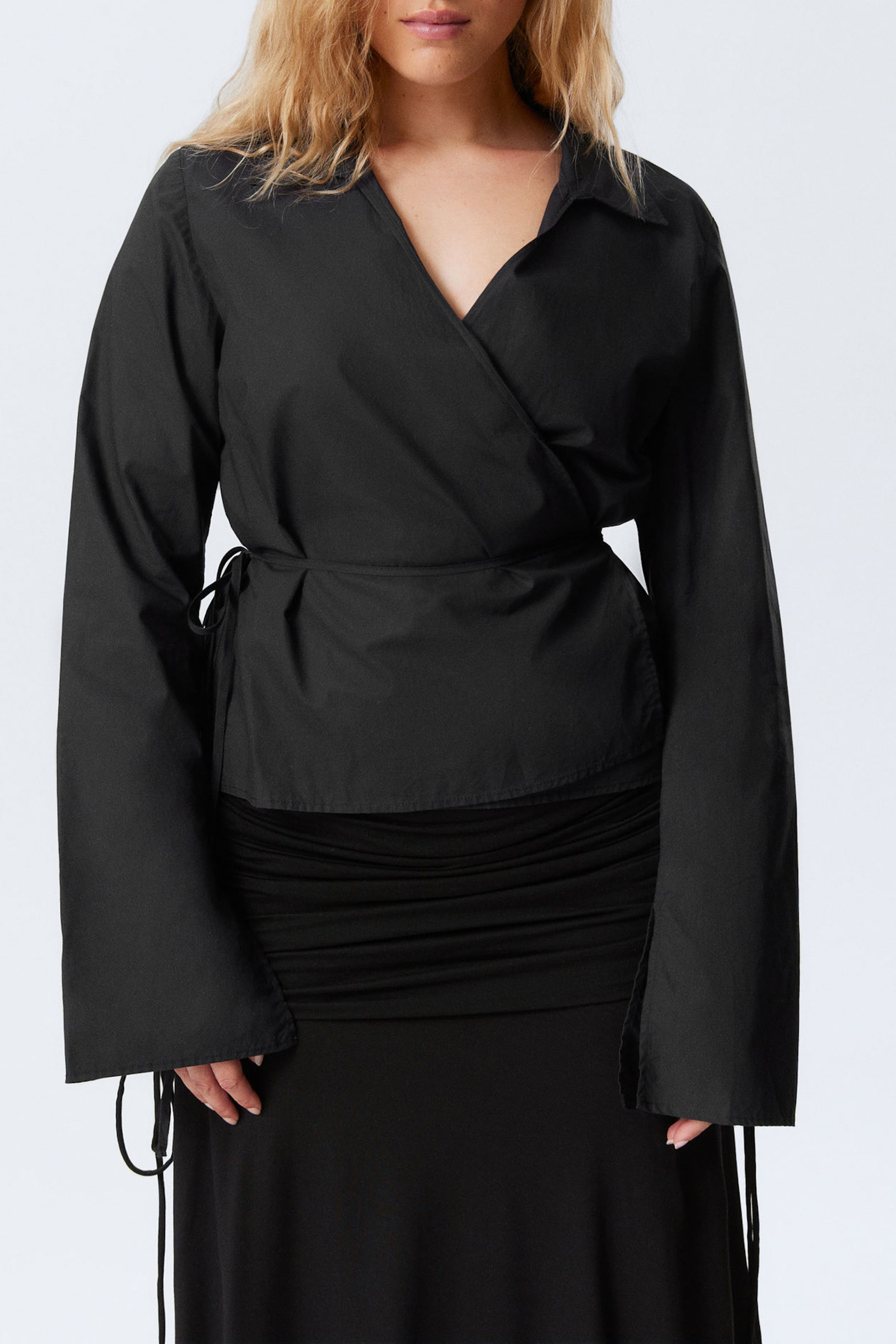 Tied Long Sleeve Shirt