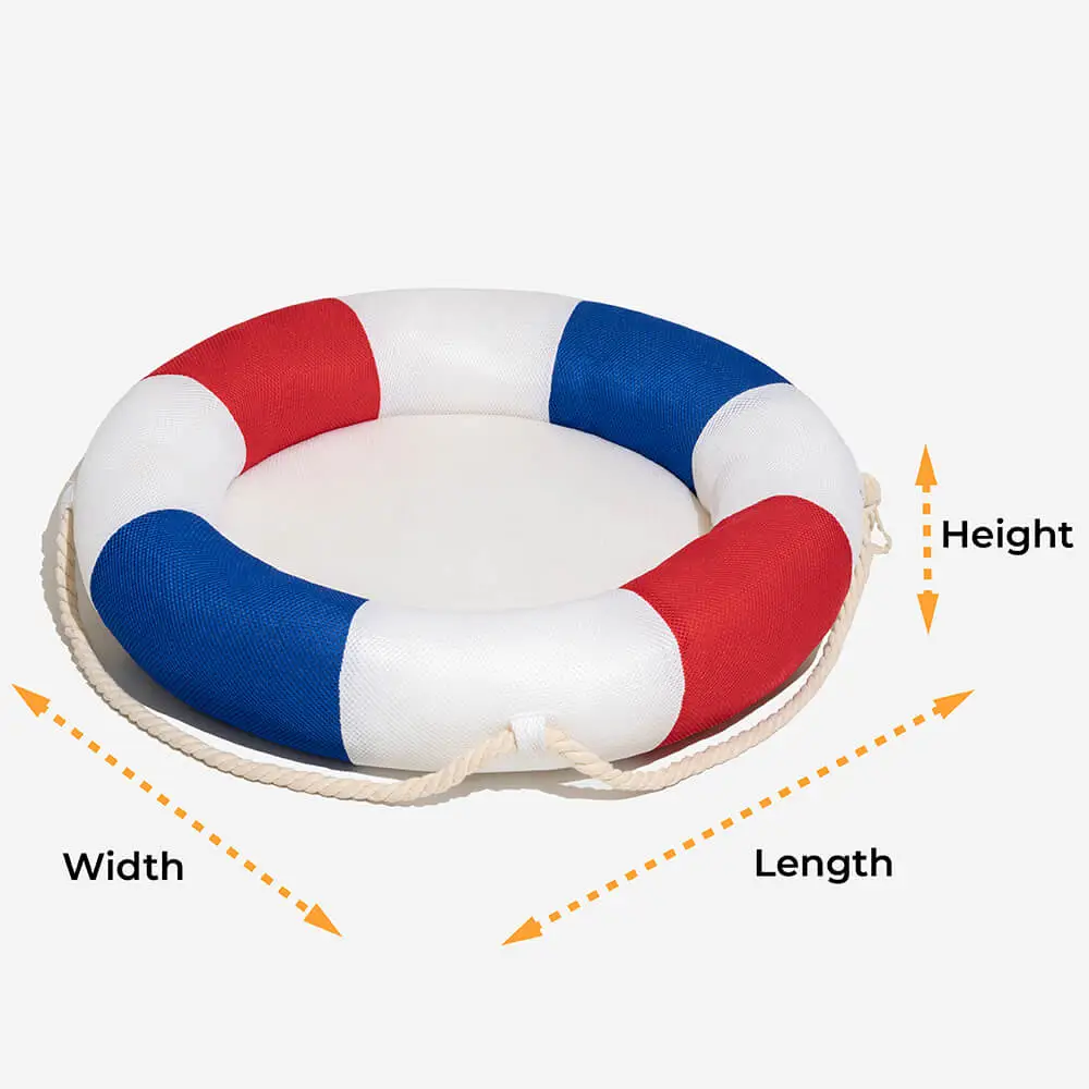 Swimming Ring Breathable Pet Cooling Bed