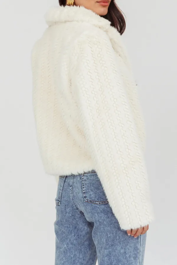 Faux Fur Plush Warm Coat