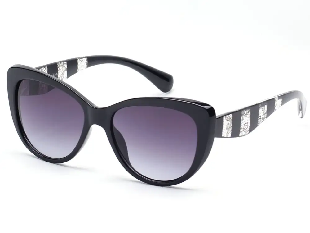 Deluxe Bold Pillow Frame Cat-Eye Sunglasses