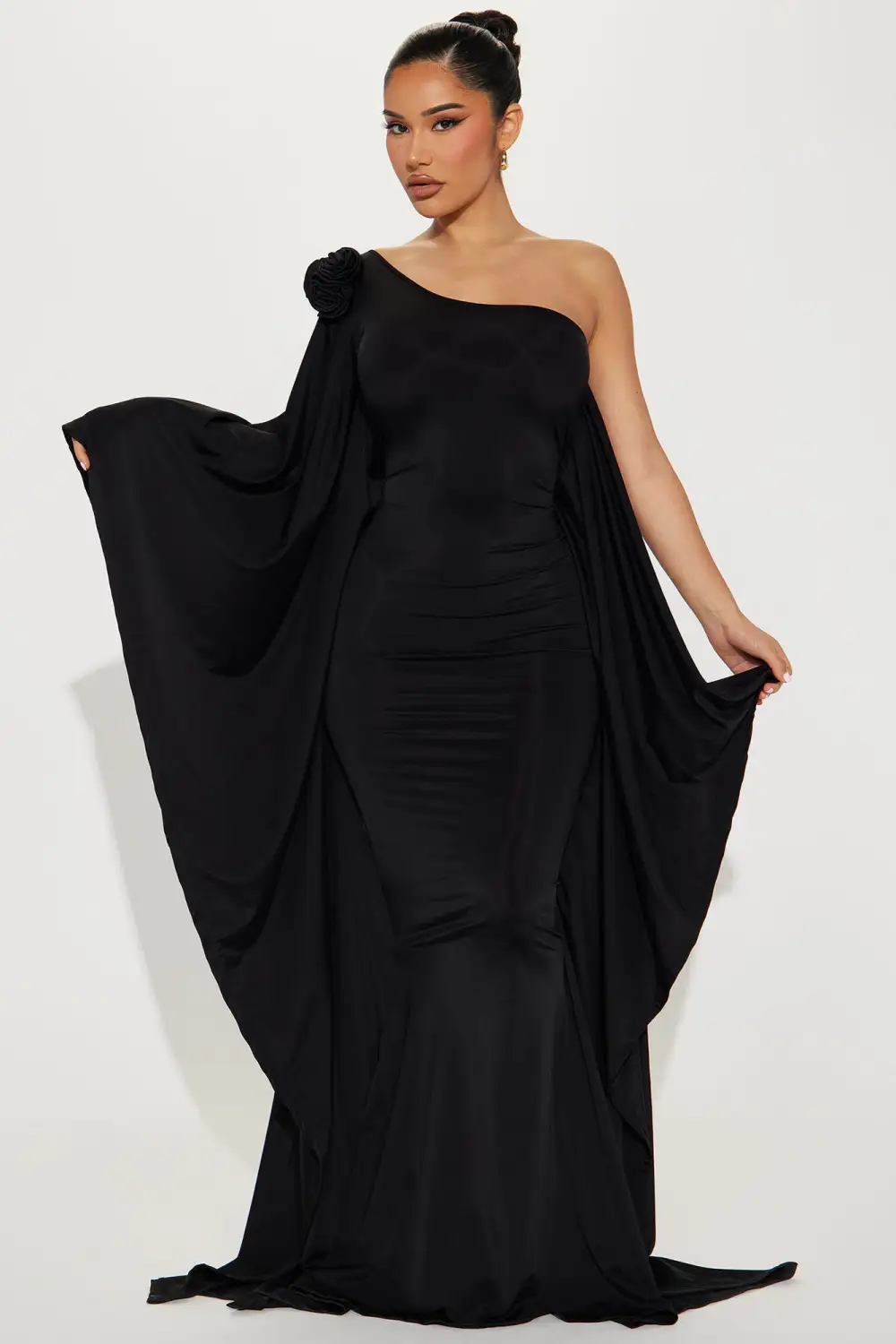 Anabella Maxi Dress - Black
