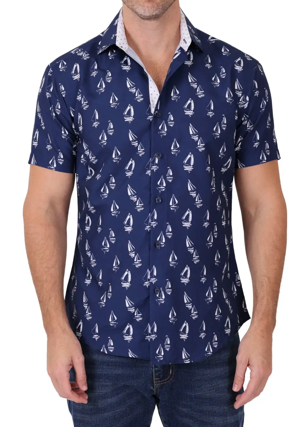 Coastal Short Sleeve Dress Shirt