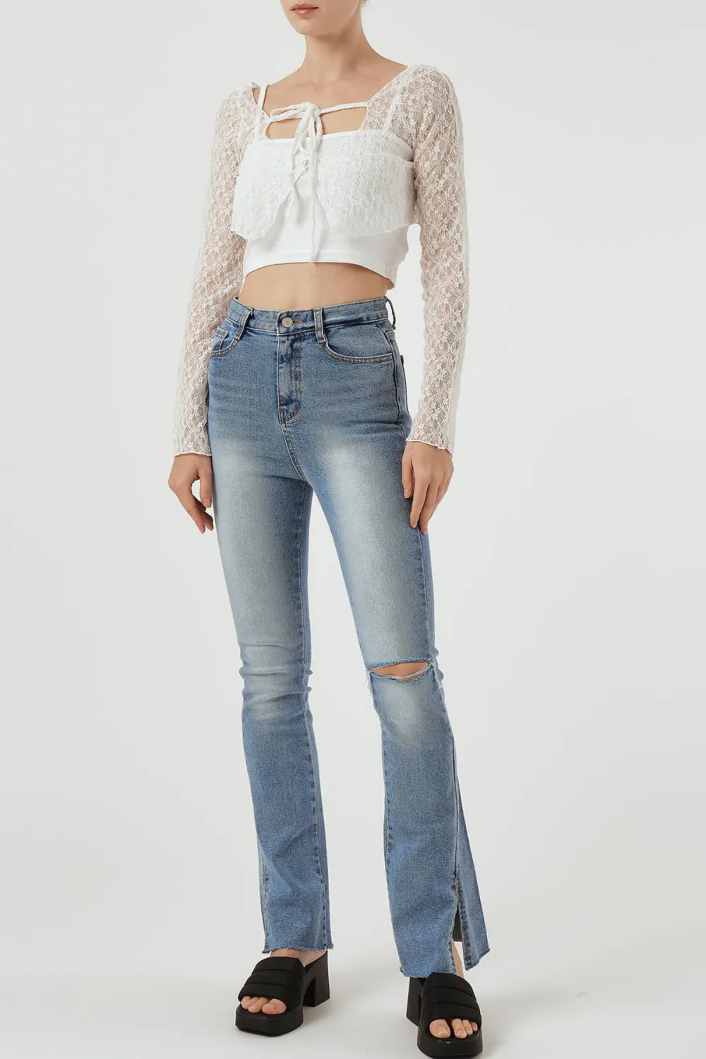 Top & Cardi Set