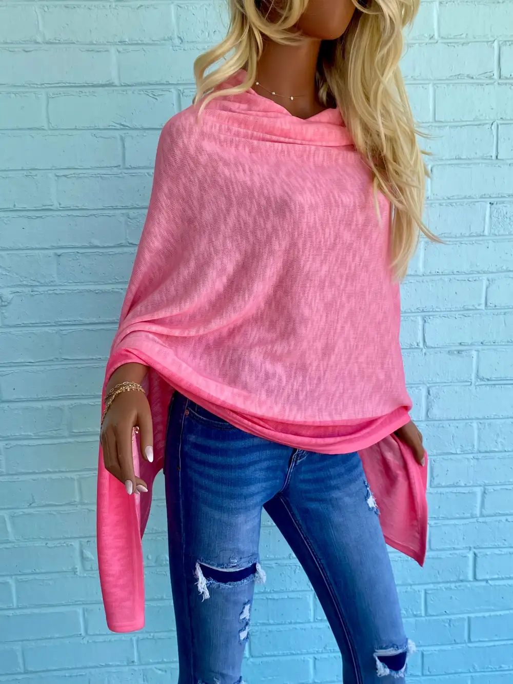 Textured Everyday Poncho