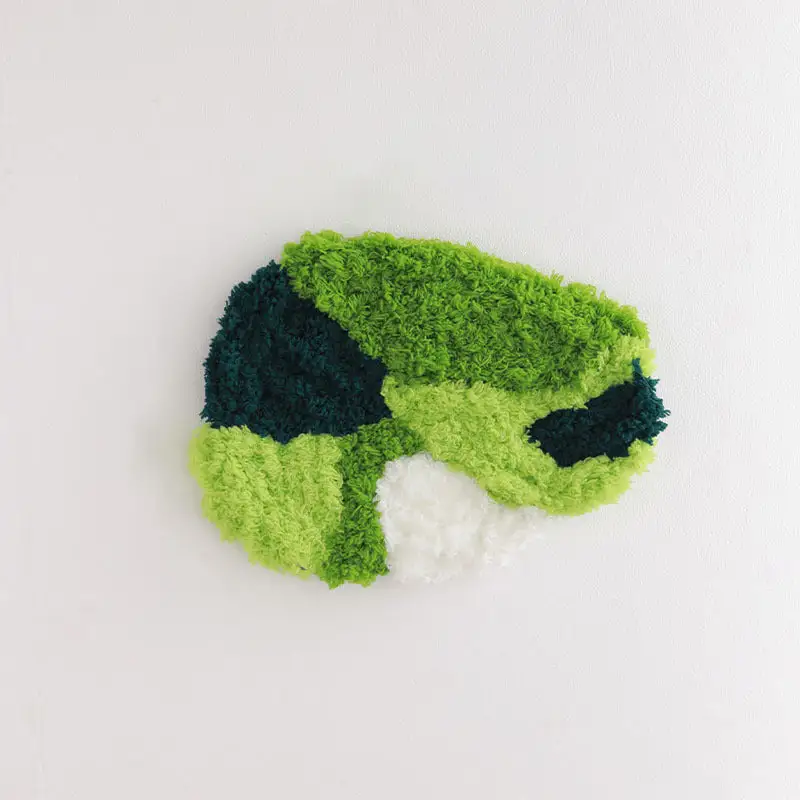 Handmade Moss Rug & Coasters Tufting Coaster Handmade Material Pack Kit