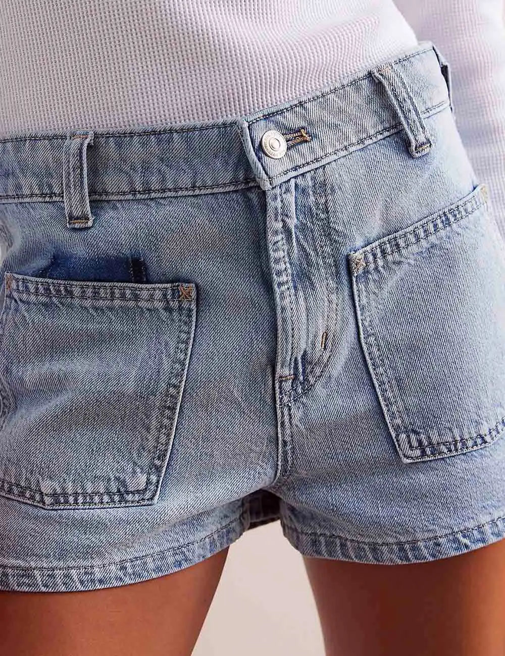 Button Pocket Shorts