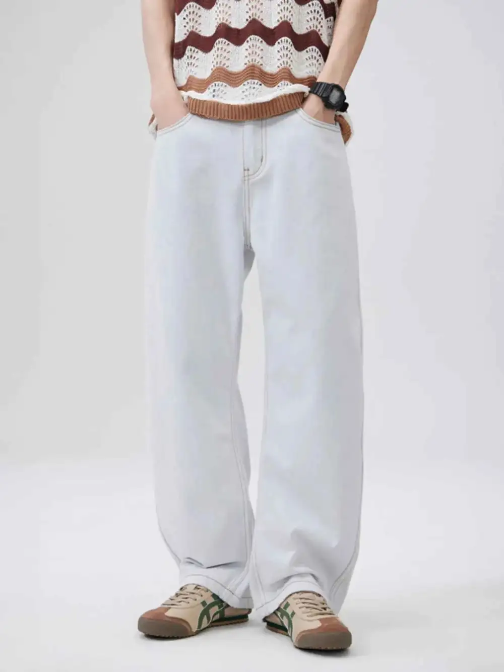 Everyday Wash Wide Leg Jeans