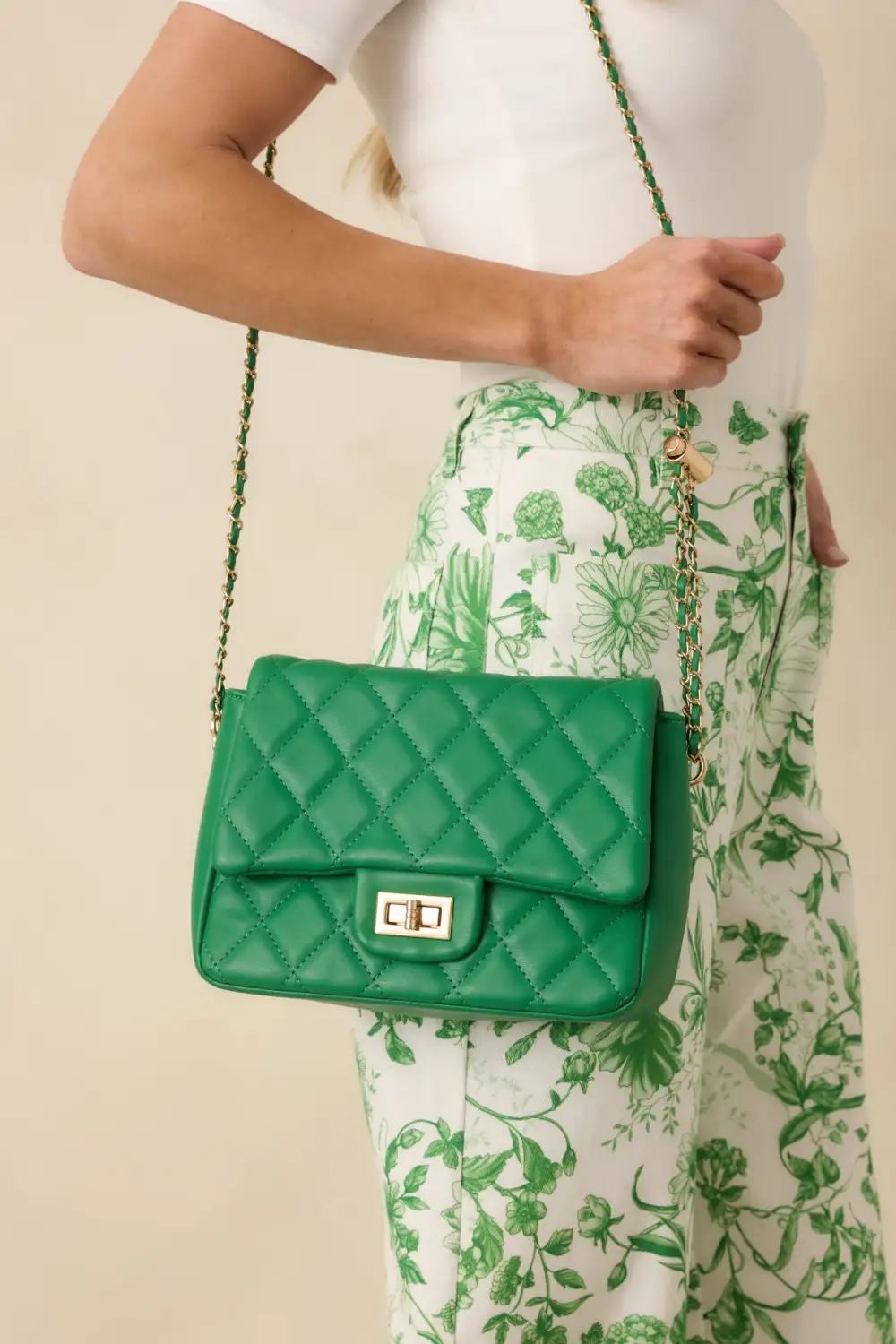 Composed Quilted Handbag