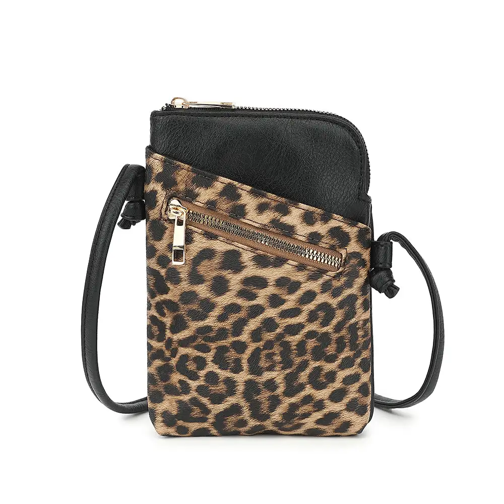 Leopard Print Leopard Crossbody Bag