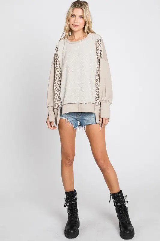 Tawny Kay Leopard Top | URBAN ECHO SHOP