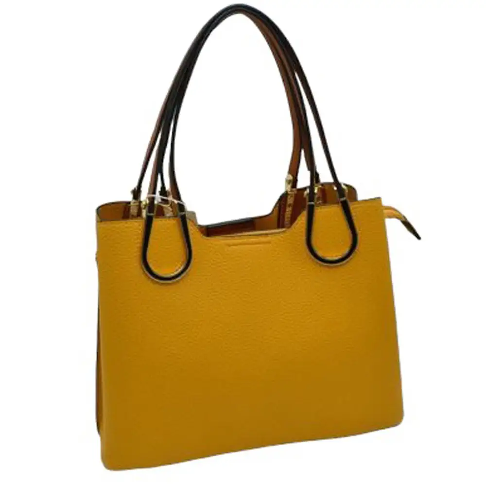 Textured Faux Tote Bag