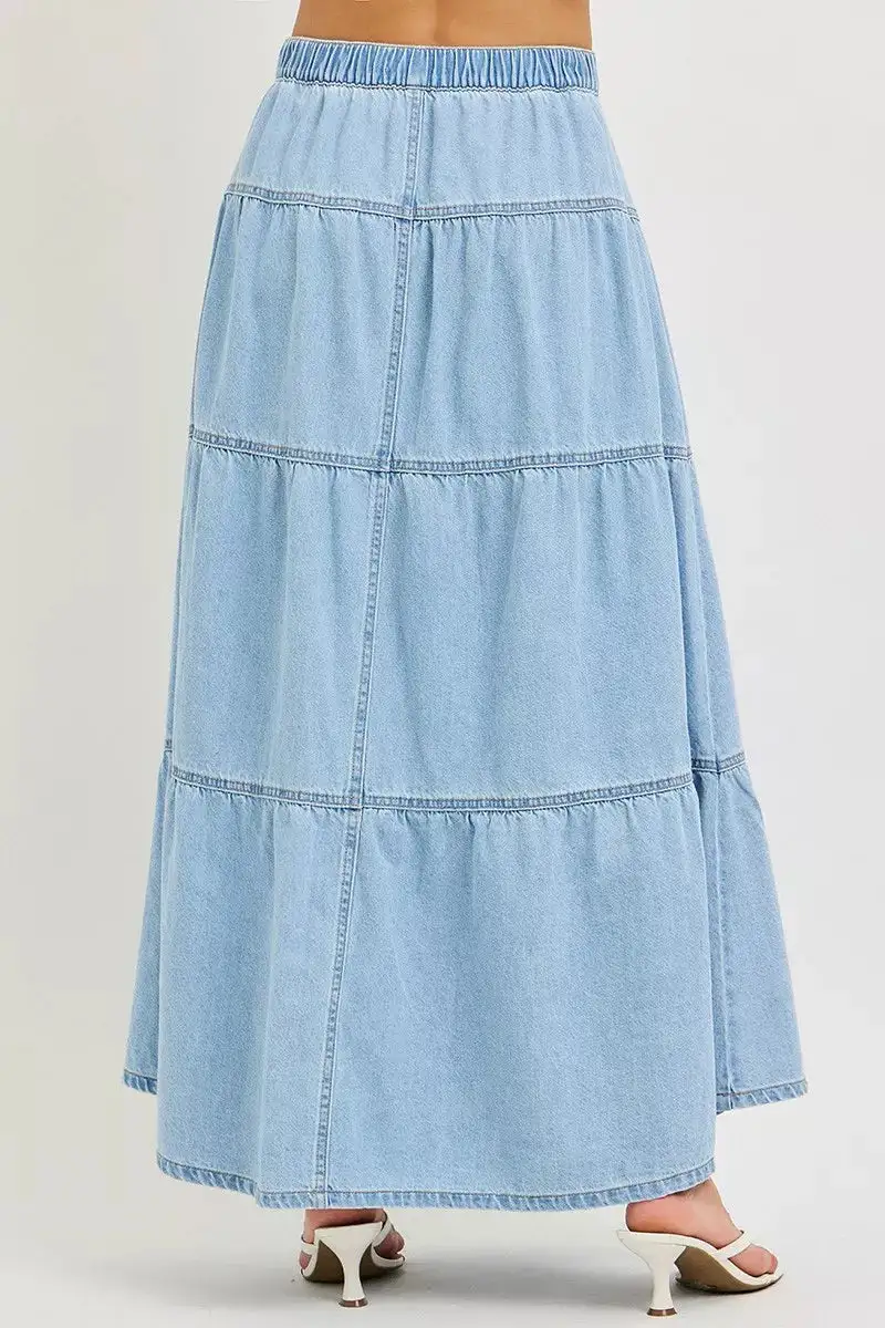 Ruffle Risen Skirt