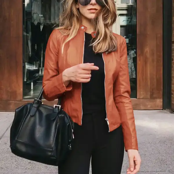 Leather Tailored Jacket