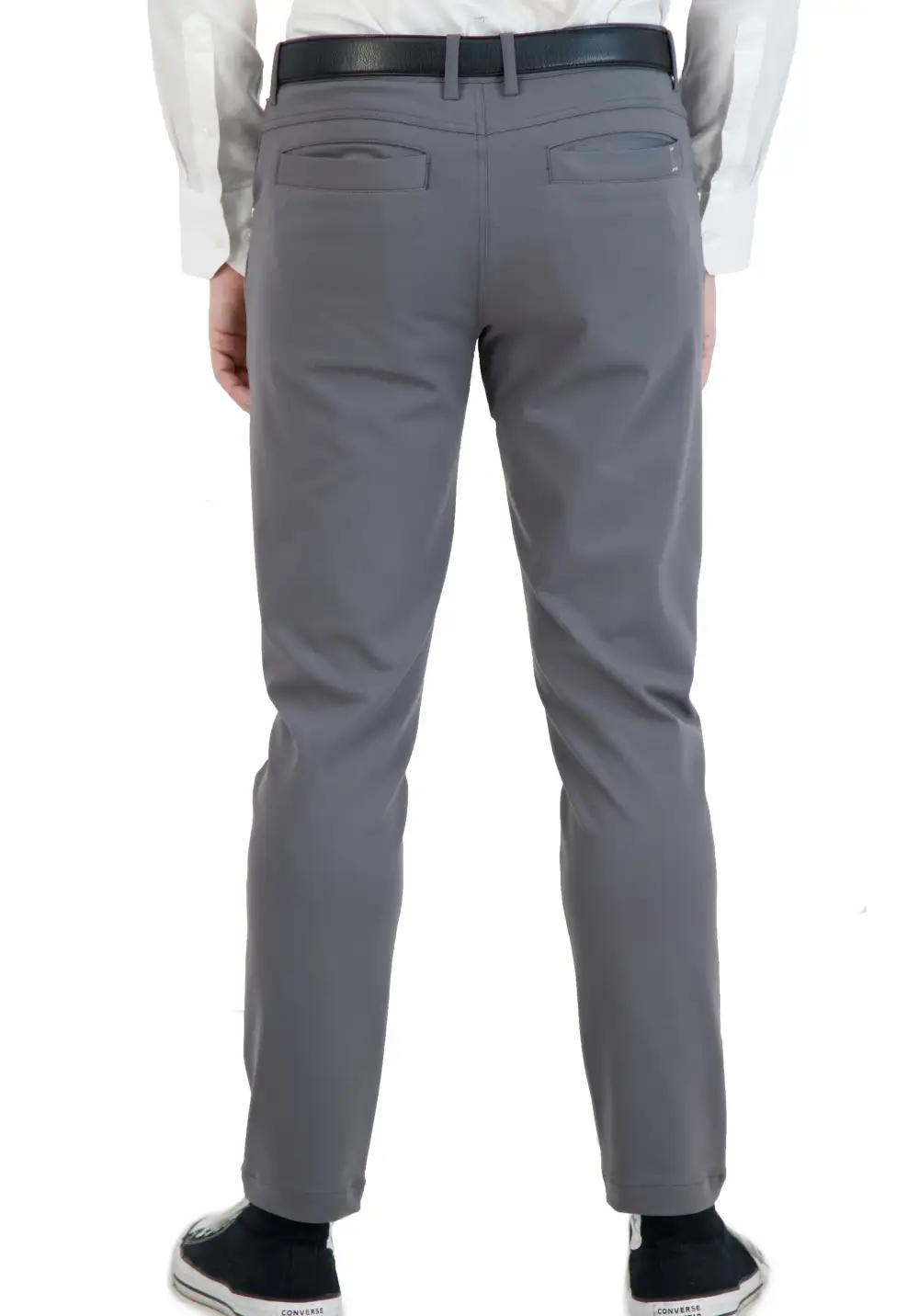 Textured Stretch Performance Business Casual Pants