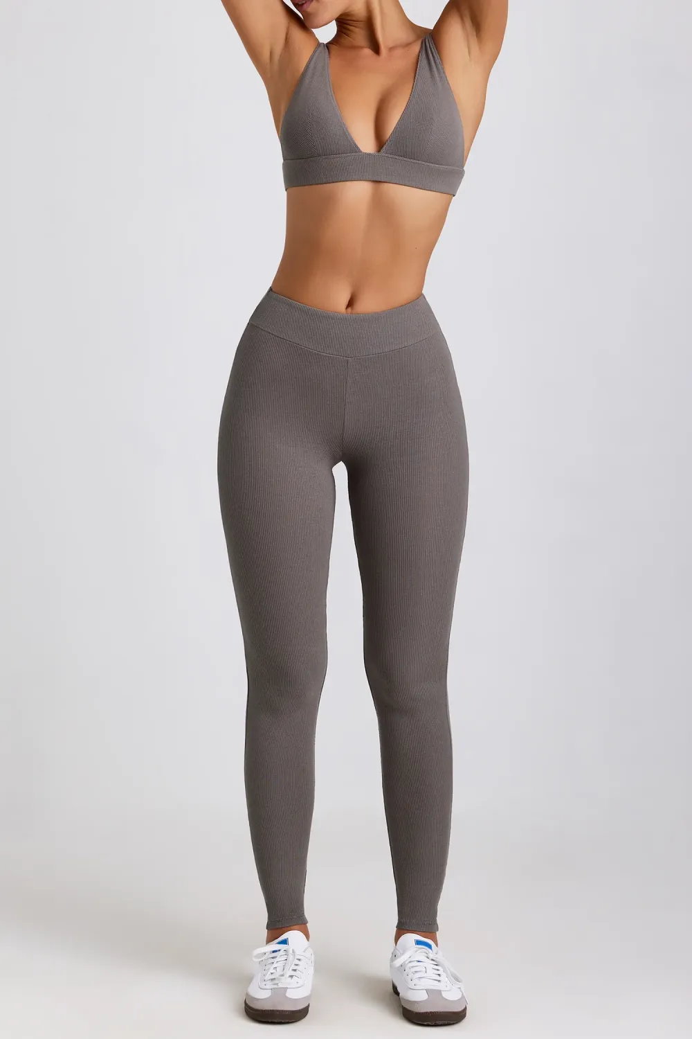 Easy Everyday High Waist Stretch Slim Fit Trousers
